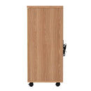 キッチンカウンター キッチンワゴン 幅90cm おしゃれ コンパクト 北欧 レンジ台 キャスター付き 収納ワゴン 収納棚 スライドレール 炊飯器 ポット コンセント 【納期A】【jpk-fap-1022】