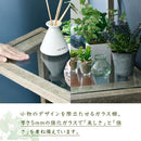 ラック 棚 飾り 収納 木製 インテリア ガラス天板 おしゃれ 幅 60cm 見せる 魅せる アンティーク調べ レトロ風 ナチュラル カントリー 北欧 【納期A】【jpk-faw-0002】