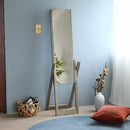 スタンドミラー 姿見 鏡 ミラー ナチュラル 雰囲気 カントリー インテリア 北欧 木製 ウッド wood おしゃれ かわいい シンプル 【納期A】【jpk-faw-0008】