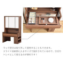 ドレッサー 三面鏡 ロータイプ 低い 3面鏡 化粧台 収納棚 収納ラック 引き出し 棚 可動棚 北欧 ナチュラル カントリー おしゃれ シンプル 白 ホワイト 【納期A】【jpk-fdr-0003set】