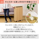 ドレッサー コンパクト 小型 省スペース すき間 隙間 キャスター付き 鏡 ミラー 棚 収納 ラック 可動棚 折りたたみ 折り畳み デスク コスメワゴン 化粧品 化粧台 【納期A】【jpk-fdr-0006】