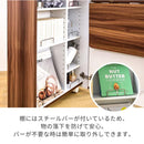 ドレッサー コンパクト 小型 省スペース すき間 隙間 キャスター付き 鏡 ミラー 棚 収納 ラック 可動棚 折りたたみ 折り畳み デスク コスメワゴン 化粧品 化粧台 【納期A】【jpk-fdr-0006】