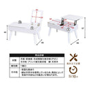 リフティングテーブル ドレッサーデスク 昇降式テーブル 幅80cm センターテーブル ロータイプ リフトアップ リビング 白 ホワイト 机 鏡 ミラー 天板下 収納 【納期A】【jpk-fdr-0007】