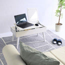 リフティングテーブル ドレッサーデスク 昇降式テーブル 幅80cm センターテーブル ロータイプ リフトアップ リビング 白 ホワイト 机 鏡 ミラー 天板下 収納 【納期A】【jpk-fdr-0007】