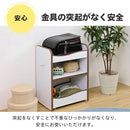 ランドセルラック 収納j棚 子供用 子ども用 キッズ キャスター付き オープンラック 安全 安心 EVA クッション 低学年 小学校 保育園 幼稚園 おしゃれ 可動棚 【納期A】【jpk-fes-0007】