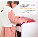 ランドセルラック 収納j棚 子供用 子ども用 キッズ キャスター付き オープンラック 安全 安心 EVA クッション 低学年 小学校 保育園 幼稚園 おしゃれ 可動棚 【納期A】【jpk-fes-0007】