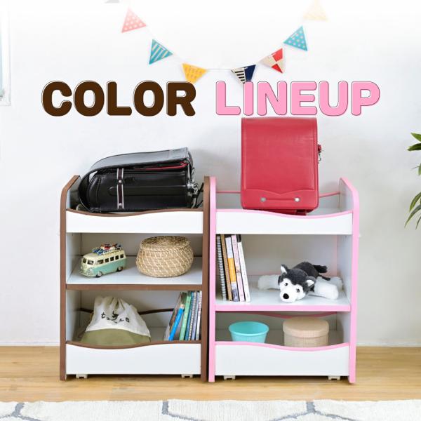 ランドセルラック 収納j棚 子供用 子ども用 キッズ キャスター付き オープンラック 安全 安心 EVA クッション 低学年 小学校 保育園 幼稚園 おしゃれ 可動棚 【納期A】【jpk-fes-0007】