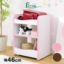 ランドセルラック 収納j棚 子供用 子ども用 キッズ キャスター付き オープンラック 安全 安心 EVA クッション 低学年 小学校 保育園 幼稚園 おしゃれ 可動棚 【納期A】【jpk-fes-0007】