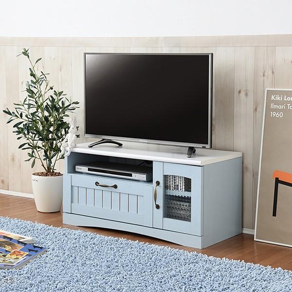 テレビ台 コンパクト 北欧風 カントリー 引出し かわいい おしゃれ 【納期A】【jpk-ffc-0001】