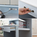 ドレッサー おしゃれ 北欧 三面鏡 椅子付き 鏡台 引き出し 収納 化粧台 コンセント付き スツール セット ナチュラル カントリー ヨーロピアン コンパクト 大容量 【納期A】【jpk-ffc-0004】