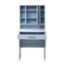 ドレッサー おしゃれ 北欧 三面鏡 椅子付き 鏡台 引き出し 収納 化粧台 コンセント付き スツール セット ナチュラル カントリー ヨーロピアン コンパクト 大容量 【納期A】【jpk-ffc-0004】