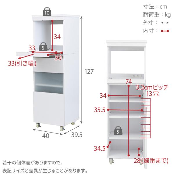 キッチンラック すき間収納 隙間 食器棚 スリム コンパクト スライド棚 キャスター オープンラック 炊飯器 家電 コンセント 挿し口 可動棚 扉 おしゃれ シンプル 【納期A】【jpk-fkc-0010】