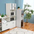 隙間収納 キッチン収納 隙間ラック 隙間家具 隙間ワゴン すき間収納ラック スリム食器棚 キッチン 引き出し ガラス扉 省スペース デッドスペース 有効活用 【納期A】【jpk-fkc-0645】