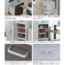 隙間収納 キッチン収納 隙間ラック 隙間家具 隙間ワゴン すき間収納ラック スリム食器棚 キッチン 引き出し ガラス扉 省スペース デッドスペース 有効活用 【納期A】【jpk-fkc-0645】