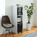 隙間収納 キッチン収納 隙間ラック 隙間家具 隙間ワゴン すき間収納ラック スリム食器棚 キッチン 引き出し ガラス扉 省スペース デッドスペース 有効活用 【納期A】【jpk-fkc-0645】