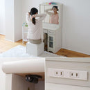 三面鏡 ドレッサー 鏡 スツール付き 椅子 収納 メイク台 化粧台 北欧 カントリー 【納期A】【jpk-fll-0034】