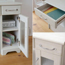 三面鏡 ドレッサー 鏡 スツール付き 椅子 収納 メイク台 化粧台 北欧 カントリー 【納期A】【jpk-fll-0034】