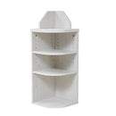 コーナーラック 小さい 棚 オープンラック 収納 カウンター下 隅 角 トイレ収納 【納期A】【jpk-fll-0064】