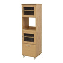 レンジ台 スリム 食器棚 レンジラック 幅45 キッチン収納 隙間収納 棚 収納棚 スライド キッチンラック 一人暮らし ワンルーム 新生活 【納期A】【jpk-fll-0066】