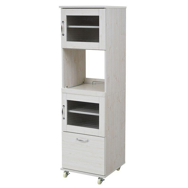 レンジ台 スリム 食器棚 レンジラック 幅45 キッチン収納 隙間収納 棚 収納棚 スライド キッチンラック 一人暮らし ワンルーム 新生活 【納期A】【jpk-fll-0066】