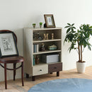 棚 チェスト オープンラック 収納 引き出し おしゃれ カントリー 北欧 白木目 かわいい レトロ 小さい リビング収納 収納棚 【納期A】【jpk-fmb-0002】