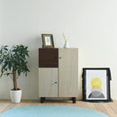 キャビネット 収納棚 おしゃれ カントリー 北欧 白木目 かわいい レトロ 小さい リビング収納 収納棚 【納期A】【jpk-fmb-0003】