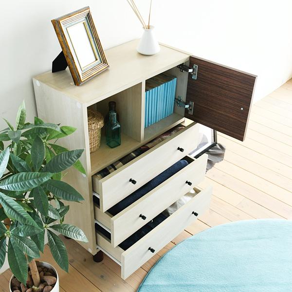 チェスト たんす 棚 収納 引き出し フリーラック タンス おしゃれ かわいい レトロ 北欧 インテリア 小型 【納期A】【jpk-fmb-0004】