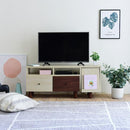 テレビ台 おしゃれ コーナー 変形 伸縮式 L字 部屋の隅 TV台 TVボード テレビボード 収納スペース コンパクト 北欧 ナチュラル ツートーン かわいい 脚付き 【納期A】【jpk-fmb-0005】