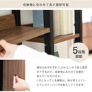 サイドボード チェスト 棚 収納 オープンラック 引き出し 4段 扉 ドア 戸付き タンス おしゃれ 北欧 木目 2口 コンセント 挿し口 シンプル リビング ダイニング 【納期A】【jpk-fmc-0005】