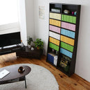 本棚 薄型 スリム 大容量 壁面収納 棚 文庫本 CD DVD コミック 書棚 幅90cm おしゃれ 北欧 ナチュラル デザイン カフェ風 インテリア 収納家具 ブックラック 【納期A】【jpk-frm-0009】