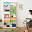 本棚 薄型 スリム 大容量 壁面収納 棚 文庫本 CD DVD コミック 書棚 幅90cm おしゃれ 北欧 ナチュラル デザイン カフェ風 インテリア 収納家具 ブックラック 【納期A】【jpk-frm-0009】