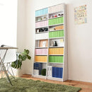 本棚 薄型 スリム 大容量 壁面収納 棚 文庫本 CD DVD コミック 書棚 幅90cm おしゃれ 北欧 ナチュラル デザイン カフェ風 インテリア 収納家具 ブックラック 【納期A】【jpk-frm-0009】