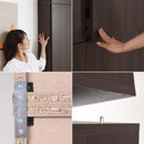 本棚 スリム 上置きセット 細い 薄型 ワイド 大容量 上置き 収納棚 薄い 扉付き ドア 目隠し おしゃれ 北欧 つっぱり 天井 突っ張り 安心 耐震 防災 幅 約40cm 【納期A】【jpk-frm-0100doorset】