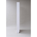 本棚 ワイド 薄型 可動棚 棚板調節 1cm単位 高さ変更 オープンラック 薄い コミック本 文庫本 おしゃれ ディスプレイ ラック コレクション 白 ホワイト 木目 茶 【納期A】【jpk-frm-0101】