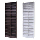 本棚 上置きセット 薄型 ブックラック オープンラック ディスプレイ コレクション 収納棚 文庫本 スリム 棚板 1cmピッチ 調節 巾木避け 幅 約80cm シンプル 【納期A】【jpk-frm-0101set】