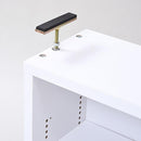 上置き 単品 ワイド 薄型 天井 つっぱり 幅約80cm 上置き収納 棚 本棚 おしゃれ 北欧 シンプル 天井 突っ張り 地震対策 防災 白 ホワイト （本棚本体別売り） 【納期A】【jpk-frm-0104】