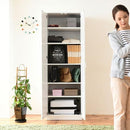 タンス 扉付き 収納棚 ラック クローゼット 仕切り 目隠し ドア 戸 隠せる 見えない 北欧 シンプル おしゃれ スリム 省スペース ロッカー ブラウン 白 ホワイト 【納期A】【jpk-frm-0120】