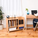 ランドセルラック ランドセル収納棚 キャスター付き ロータイプ おしゃれ 北欧 子供 子ども部屋 キッズ 引き出し オープンラック 本棚 リビング学習 長く使える 【納期A】【jpk-frm-0125】