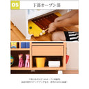 ランドセルラック ランドセル収納棚 キャスター付き ロータイプ おしゃれ 北欧 子供 子ども部屋 キッズ 引き出し オープンラック 本棚 リビング学習 長く使える 【納期A】【jpk-frm-0125】