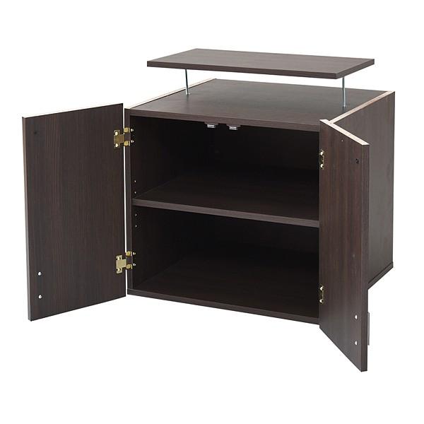 上置き 扉つき 収納 突っ張り 天井 固定 棚 つっぱり 収納棚 おしゃれ スリム 薄型 北欧 ドア付き 取っ手 本棚 2段 耐震 地震対策 防災 白 ホワイト ブラウン 【納期A】【jpk-frm-3004】