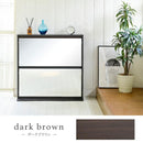 シューズラック 靴箱 玄関収納 下駄箱 ロッカー 薄型 大容量 スリム おしゃれ スタイリッシュ 北欧 鏡面 ミラー フラップ扉 省スペース 使いやすい ワイド 幅広 【納期A】【jpk-fsb-0003】