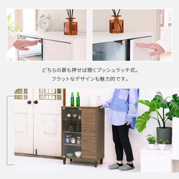 サイズ、デザインオーダー可！細４段キャビネットラック●ナチュラルブラウン受注製作 0000a38453.jpg