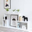 ネストテーブル ラック コの字 コ型 形 組み合わせ ユニット 収納棚 オープンラック ディスプレイ 机 デスク 木目 ブラウン 白 ホワイト シンプル 北欧 リビング 【納期A】【jpk-fta-0001】