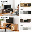 テレビボード TV台 おしゃれ 北欧 引き出し ガラス扉 フラップ扉 【納期A】【jpk-ftv-highset】