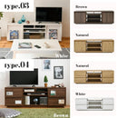 テレビボード TV台 おしゃれ 北欧 引き出し ガラス扉 フラップ扉 【納期A】【jpk-ftv-highset】