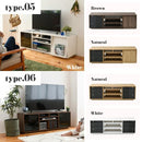 テレビボード TV台 おしゃれ 北欧 引き出し ガラス扉 フラップ扉 【納期A】【jpk-ftv-highset】