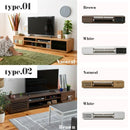 テレビボード テレビ台 65型対応 TV台 テレビローボード TVボード 引き出し ガラス扉 フラップ扉 おしゃれ 北欧 ワイド 横長 幅広 ディスプレイラック カフェ風 【納期A】【jpk-ftv-lowset】