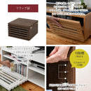 テレビボード テレビ台 65型対応 TV台 テレビローボード TVボード 引き出し ガラス扉 フラップ扉 おしゃれ 北欧 ワイド 横長 幅広 ディスプレイラック カフェ風 【納期A】【jpk-ftv-lowset】