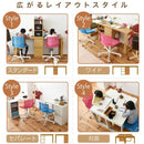 デスクセット 机 ラック付き チェスト 棚 収納 シンプル 北欧 引き出し オープンラック 本棚 勉強机 学習机 パソコンデスク 子供 子ども部屋 白 ホワイト 木目 【納期A】【jpk-fwd-0002set】