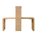 デスクセット 机 ラック付き チェスト 棚 収納 シンプル 北欧 引き出し オープンラック 本棚 勉強机 学習机 パソコンデスク 子供 子ども部屋 白 ホワイト 木目 【納期A】【jpk-fwd-0002set】